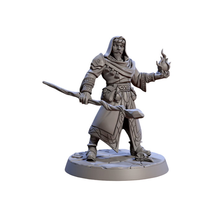 Apprentice Arcanist, 12k Resin Dungeons and Dragons DnD Miniatures D&D Mini 32mm Lot