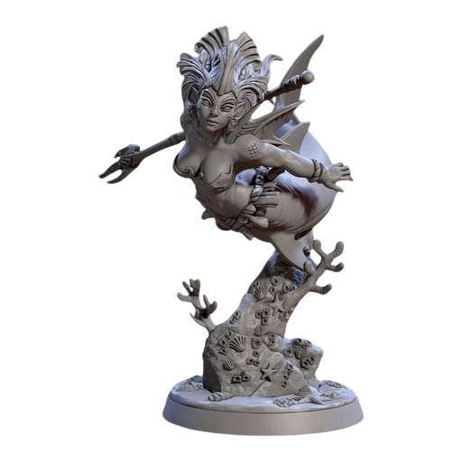 Tryphosa Mother of the Sharks Jurakin, 12k Resin Dungeons and Dragons Miniatures DnD D&D Mini 32mm Lot