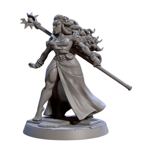 Genevieve Lady, 12k Resin Dungeons and Dragons Miniatures DnD D&D Mini 32mm Lot