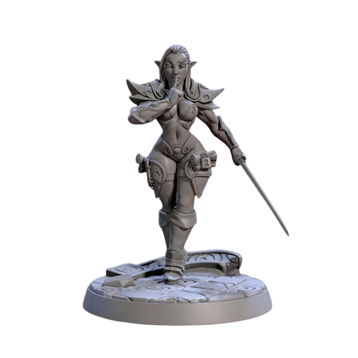Lythalia Knight Pinup, 12k Resin Dungeons and Dragons Miniatures DnD D&D Mini 32mm Lot