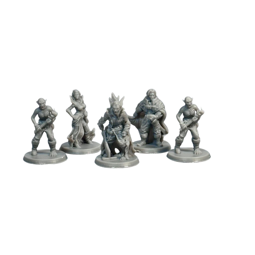 Vampires (Set of 5), 12k Resin Dungeons and Dragons Miniatures DnD D&D Mini 32mm Lot