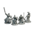Armored Knights (Set of 4), 12k Resin Dungeons and Dragons Miniatures DnD D&D Mini 32mm Lot