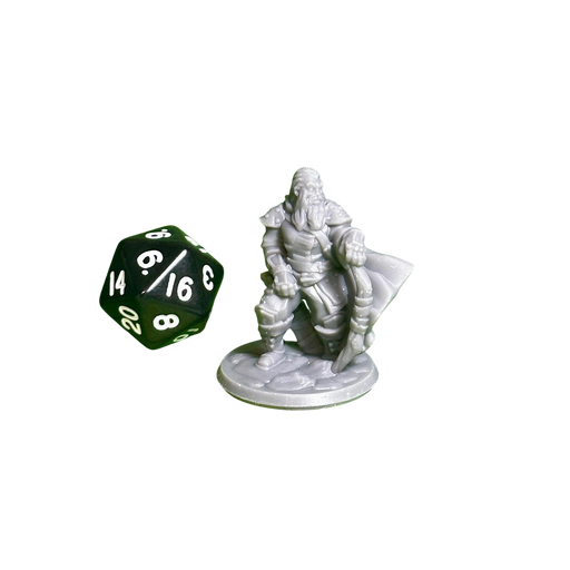 Ranger Male 02, 12k Resin Dungeons and Dragons Miniatures DnD D&D Mini 32mm Lot