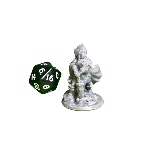 Paladin Female 02, 12k Resin Dungeons and Dragons Miniatures DnD D&D Mini 32mm Lot