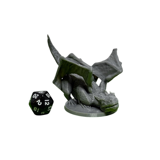 Young Drake, PLA Dungeons and Dragons DnD Miniatures D&D