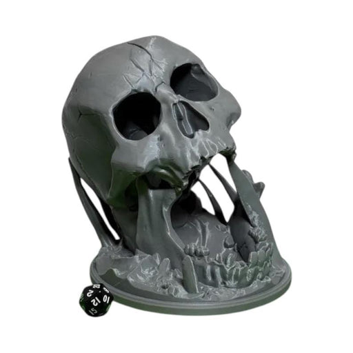 Screaming Skull Dice Tower, PLA Dungeons and Dragons DnD Miniatures D&D Mini Rolling Gift