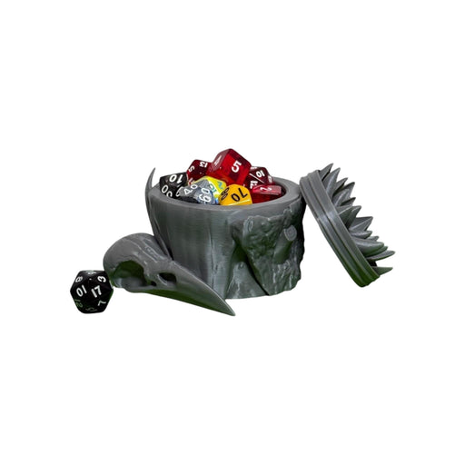 Druid Mythic Dice Box, PLA Dungeons and Dragons DnD Miniatures D&D Mini Rolling Gift Can Holder