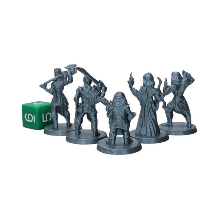 Bandit Gang (Set of 5), PLA Dungeons and Dragons DnD Miniatures D&D Mini 32mm Lot