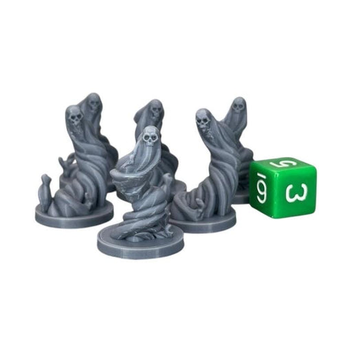 Ghosts (Set of 4), PLA Dungeons and Dragons DnD Miniatures D&D Mini 32mm Lot