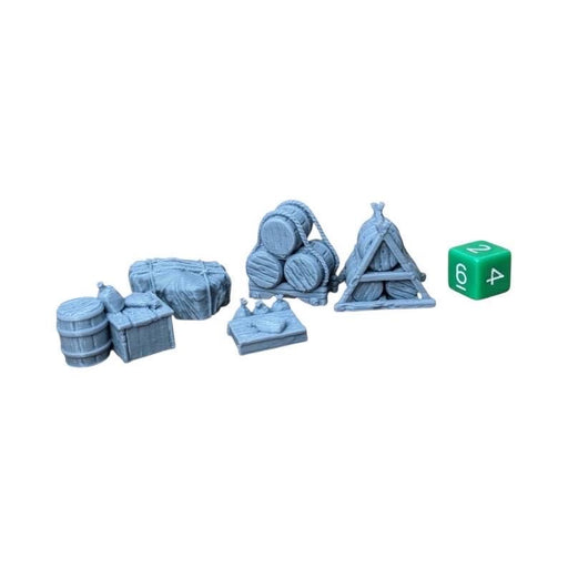 Cargo, Dungeons and Dragons DnD Scatter Terrain Mini 32mm Lot
