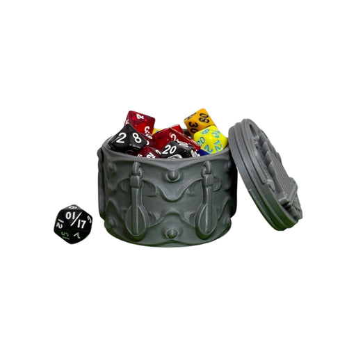 Bard Mythic Dice Box, PLA Dungeons and Dragons DnD Miniatures D&D Mini Rolling Gift Can Holder