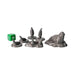 Arctic Animals (Set of 6), PLA Dungeons and Dragons DnD Miniatures D&D Mini 32mm Lot