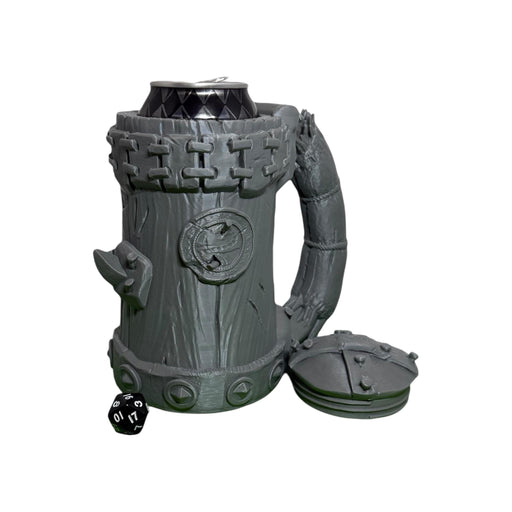 Half Orc Mythic Mug, PLA Dungeons and Dragons DnD Miniatures D&D Mini Rolling Gift Can Holder