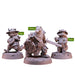 Burrower Heroes, 12k Resin Dungeons and Dragons DnD Miniatures D&D Mini 32mm Lot