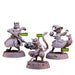 Catfolk Defenders, 12k Resin Dungeons and Dragons DnD Miniatures D&D Mini 32mm Lot