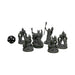 Arcane Skeletons (Set of 4), PLA Dungeons and Dragons DnD Miniatures D&D Mini 32mm Lot