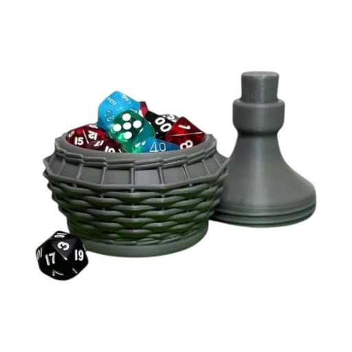 Halfling Mythic Dice Box, PLA Dungeons and Dragons DnD Miniatures D&D Mini Rolling Gift Can Holder