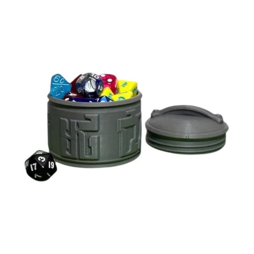 Monk Mythic Dice Box, PLA Dungeons and Dragons DnD Miniatures D&D Mini Rolling Gift Can Holder