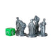 Arabian Villagers (Set of 5), PLA Dungeons and Dragons DnD Miniatures D&D Mini 32mm Lot