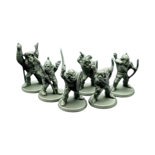 Orc Warband (Set of 6), PLA Dungeons and Dragons DnD Miniatures D&D