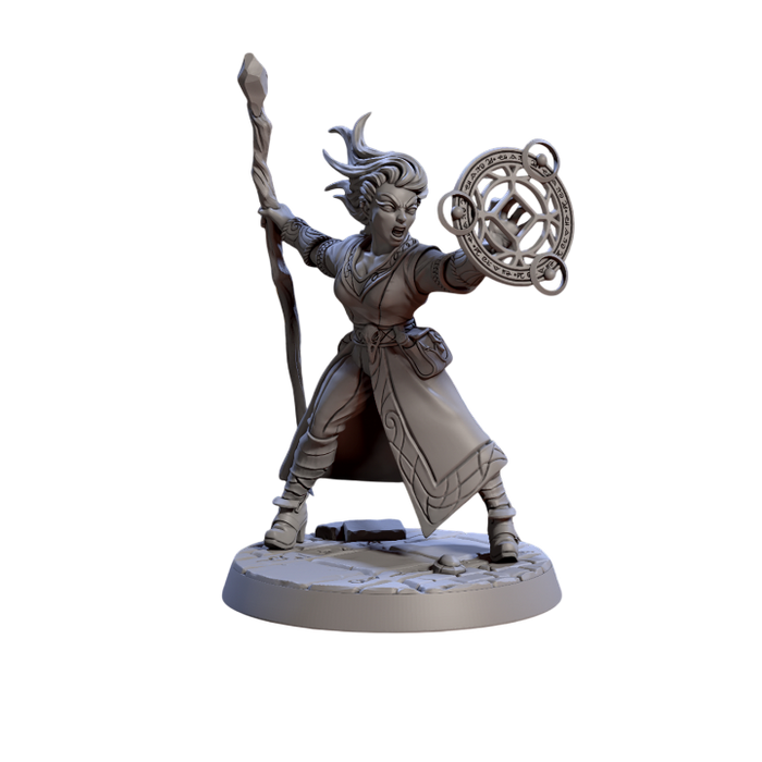 Apprentice Arcanist, 12k Resin Dungeons and Dragons DnD Miniatures D&D Mini 32mm Lot